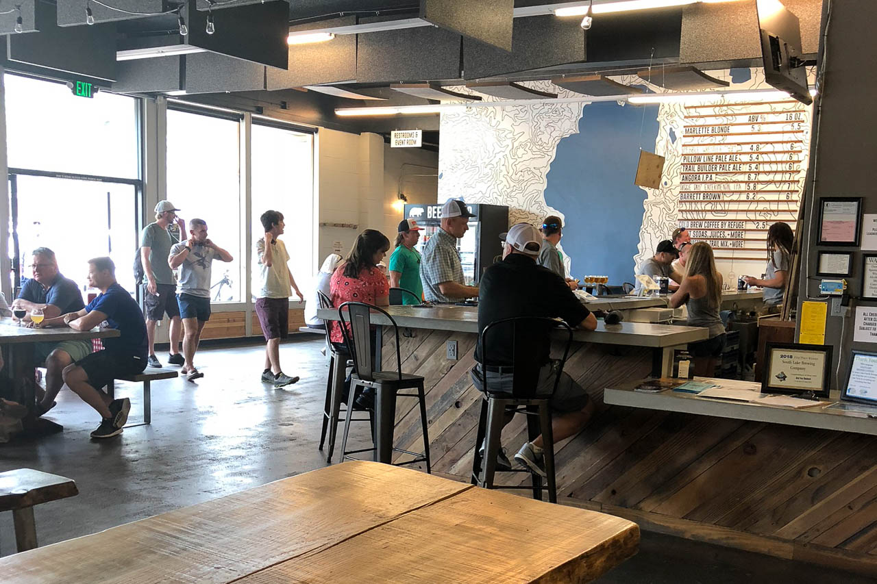 South Lake Brewing Tasting Room