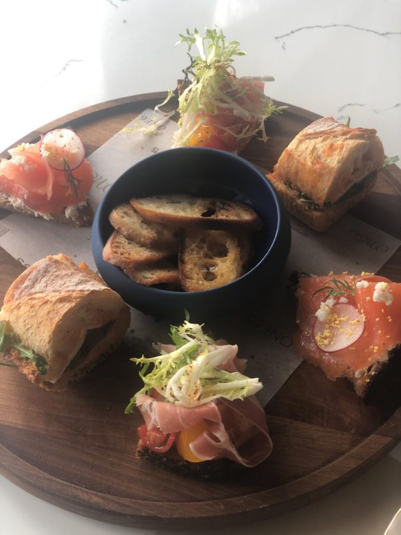 ONE65 High Tea Sandwiches
