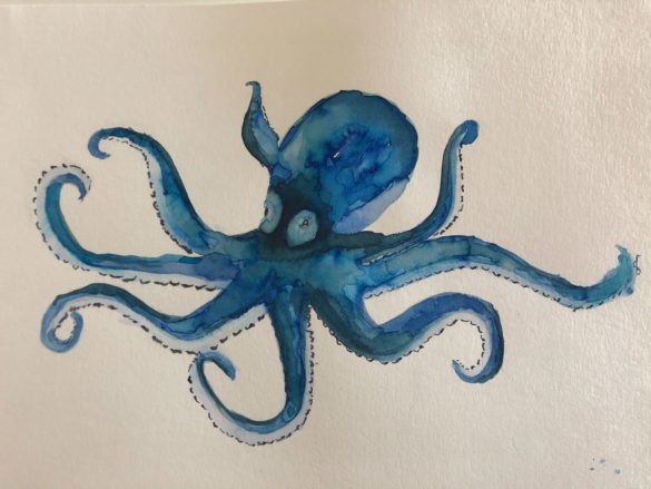 Lets Make Art Octopus by Bass scaled