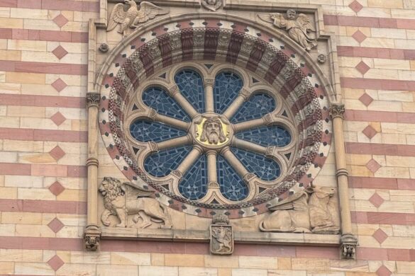 Rose Window and Upper Façade – Speyer Cathedral